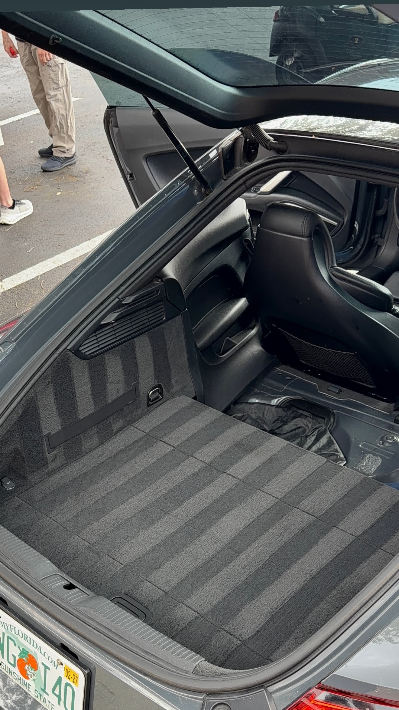 Tesla Interior Rear Floor